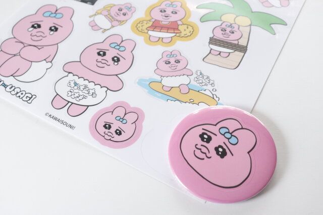 ダイソー 無地缶バッジ アレンジ