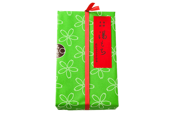 〈湯もち本舗ちもと〉の湯もちの包装