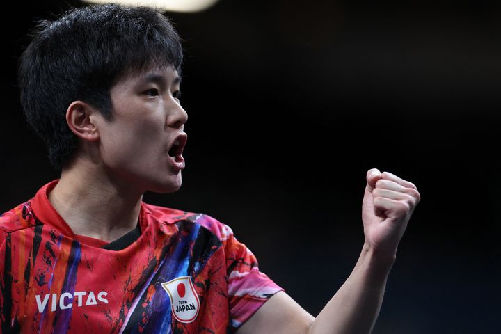 張本智和（C）ロイター