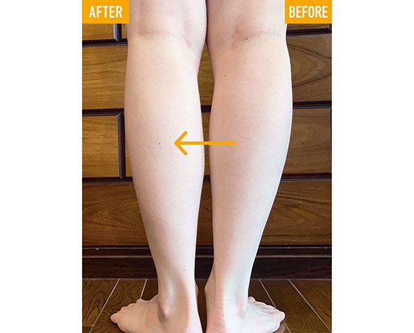 ボディ フィット アクティヴ使用 BEFORE→AFTER