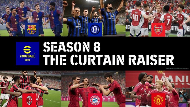 『eFootball 2024』、シーズン8「The Curtain Raiser」がスタート！開幕間近…欧州サッカーの熱気がここに