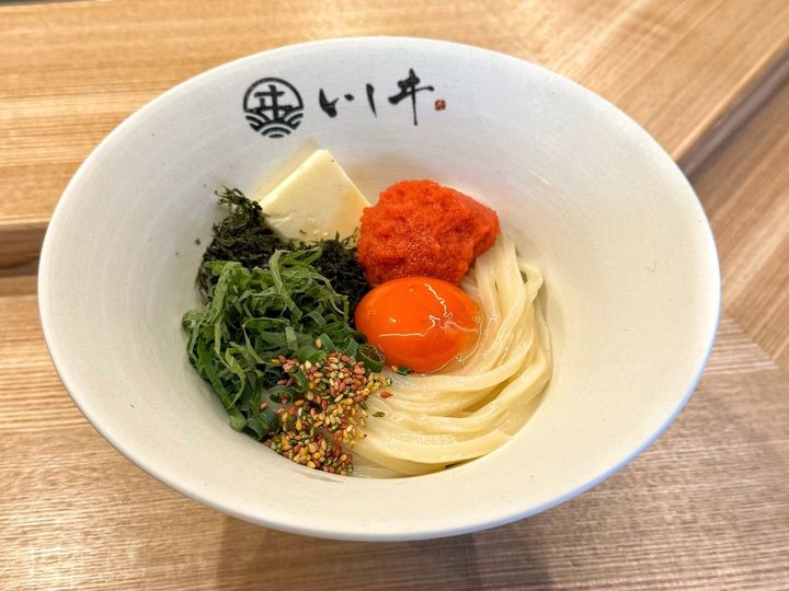 「明太釜玉バターうどん」1100円