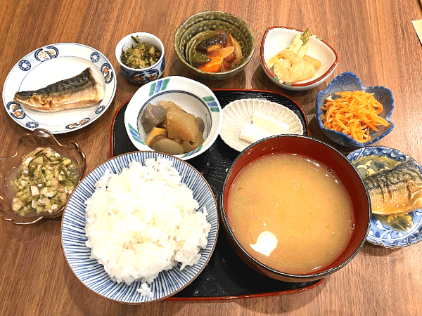 朝ご飯メニュー