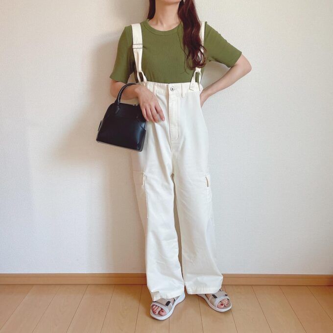 しまむら「サス付きカーゴパンツ」