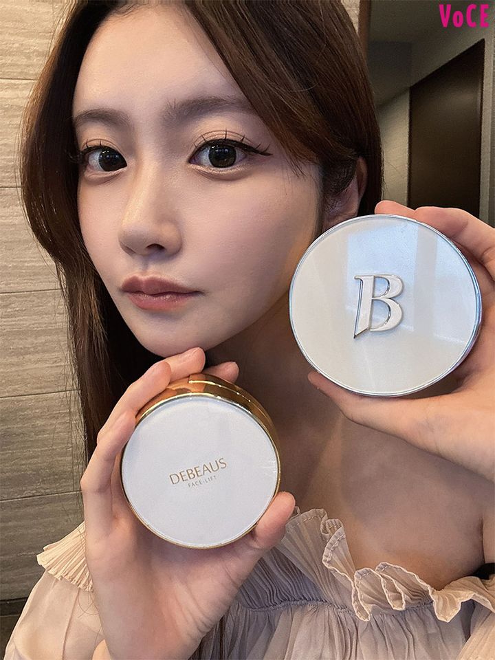 ファンデはクッション派！ ２つを使い分けてます