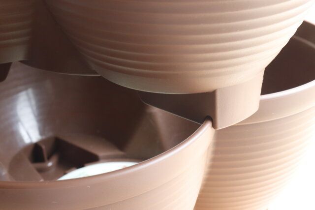 セリア タワーポット 使用例 スタッキング