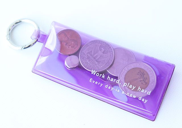 キャンドゥ 02PVCコインケース 硬貨