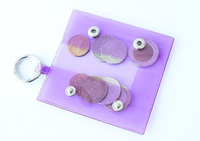 キャンドゥ 02PVCコインケース 小銭収納