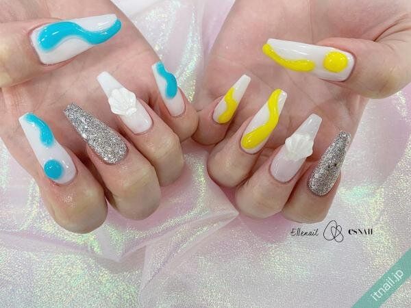 esNAILが投稿したネイルデザイン [photoid:I0103989] via Itnail Design (738282)