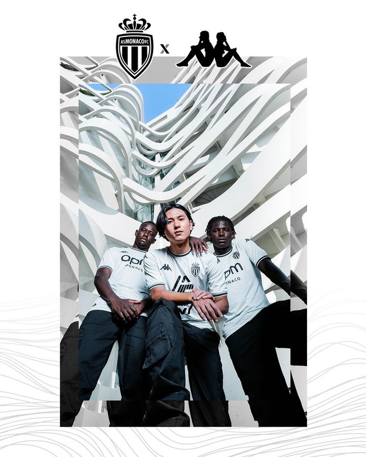 南野拓実が“主役”に！モナコが新サードユニフォームを発表 「新スポンサーロゴ」もお披露目