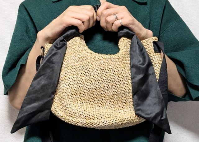 手で持った場合