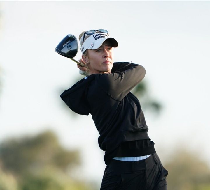 世界ランク1位、177cm女子プロのスイングを解説！「さすがの金メダリスト」な動き