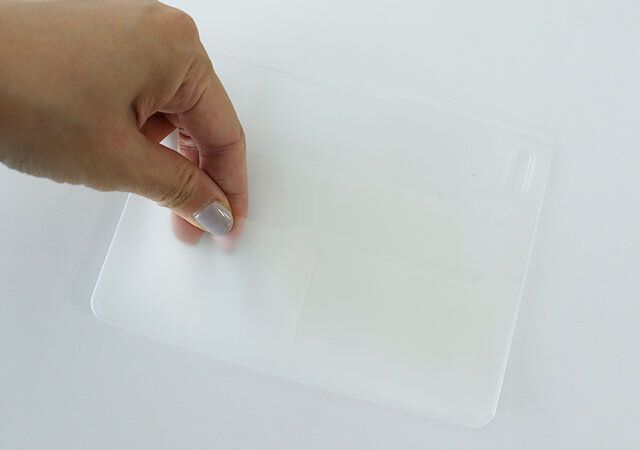 キャンドゥ フック付洗面収納ポケット（粘着） デザイン