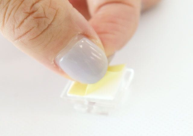 キャンドゥ フック付洗面収納ポケット（粘着） 粘着テープ