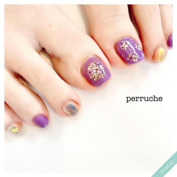 perrucheが投稿したネイルデザイン [photoid:I0096661] via Itnail Design (738319)