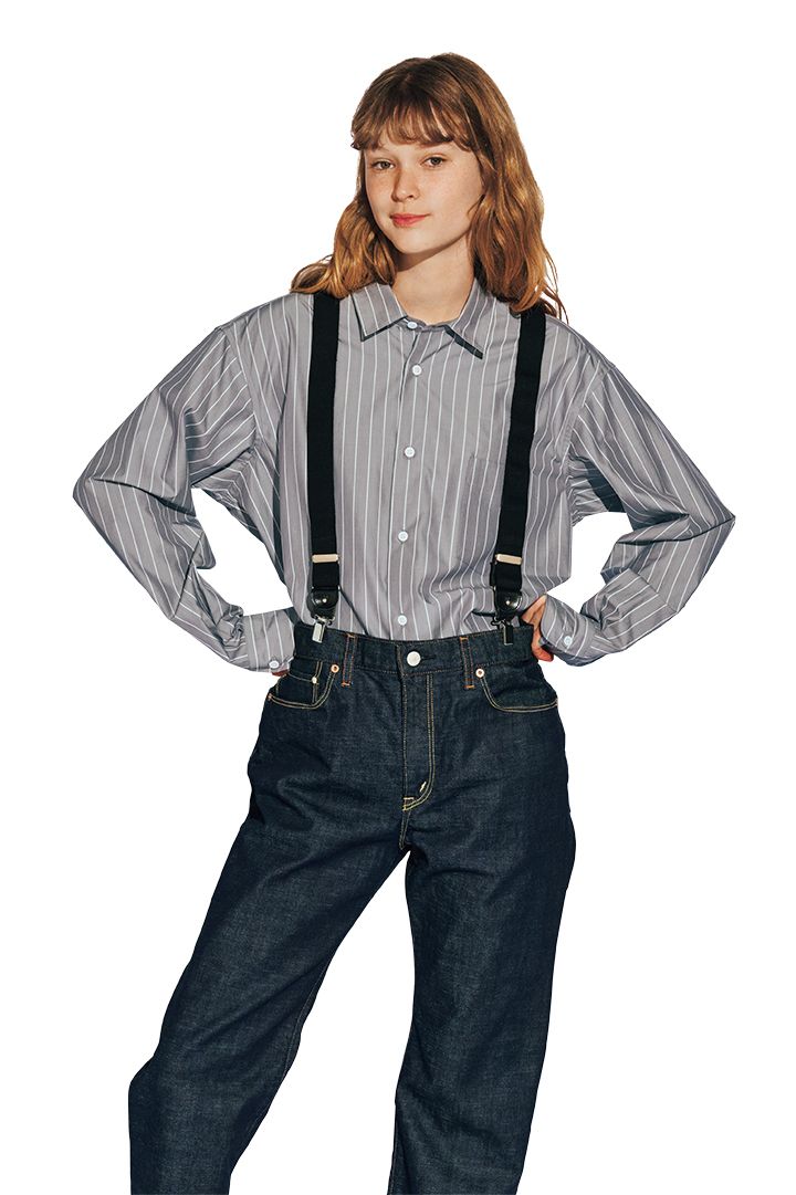 今年の夏、白Ｔシャツのいちばんの相棒といえば……な「サスペンダー」【お洒落さんのためのファッション用語辞典 vol.82】