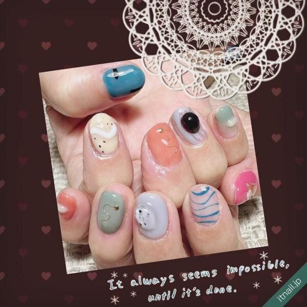 Petit Nail Miuが投稿したネイルデザイン [photoid:I0129195] via Itnail Design (738378)