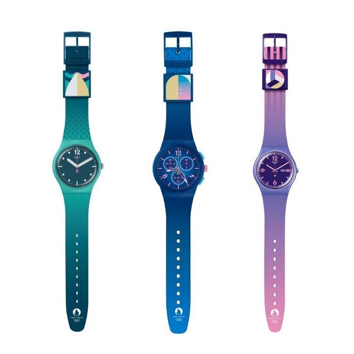 スウォッチのオリンピック腕時計