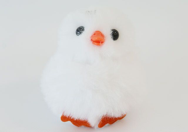 セリア カラフルぴよちゃん ホワイト