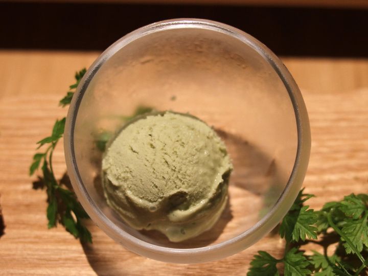 「くろもじジェラート」