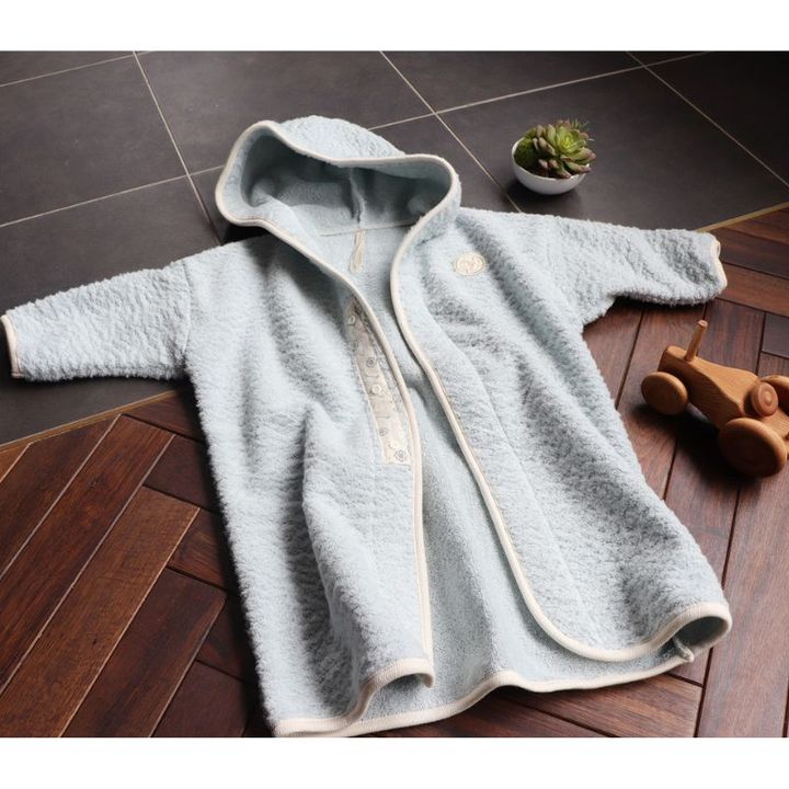 2人目出産祝い オーガニカリー ベビーバスローブ