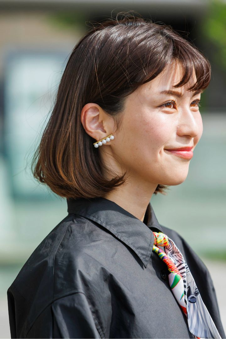 華やかなグラボブスタイル