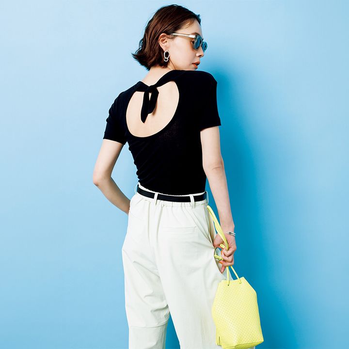 夏のコーデにハマるボブ