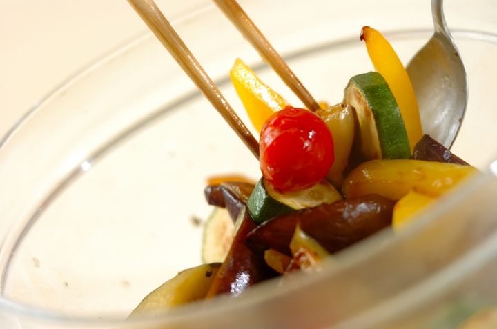 夏野菜マリネの作り方2