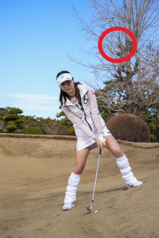 「目玉」から脱出できるアドレスはどっち？女子プロが解説！