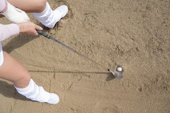 「目玉」から脱出できるアドレスはどっち？女子プロが解説！