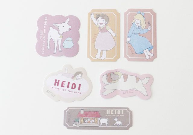 キャンドゥ アルプスの少女ハイジ フレークシール30P