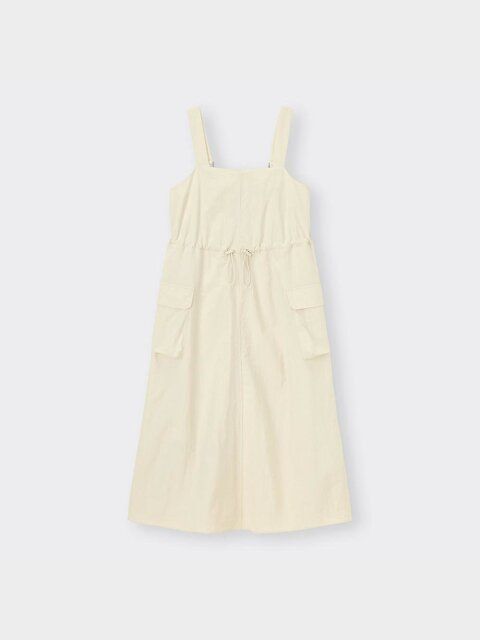 2024夏gu値下げテックジャンパードレス