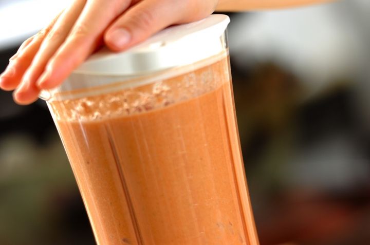 ミキサーで混ぜるだけ！簡単冷製スープ スペイン風ガスパチョ by 杉山遊さん の作り方1