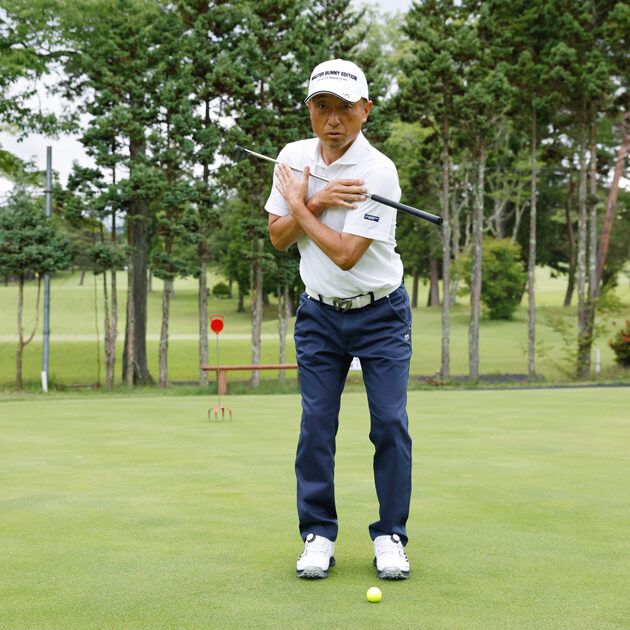 “曲がるライン”の打ち方は同じ。ラインの頂点を狙って打とう