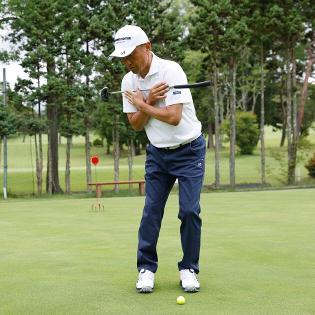 “曲がるライン”の打ち方は同じ。ラインの頂点を狙って打とう