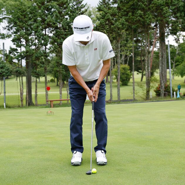 “曲がるライン”の打ち方は同じ。ラインの頂点を狙って打とう