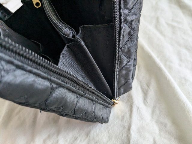 キルティングポーチのマチ