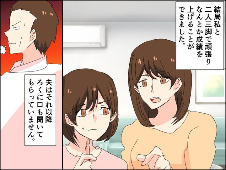 画像4: 娘の教育に無頓着な夫。急に娘の勉強に口を出したら……