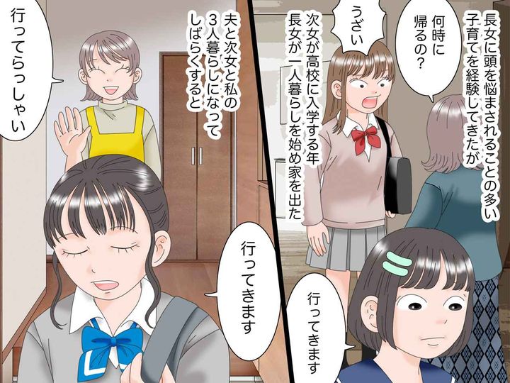 画像2: 正反対の性格の姉妹