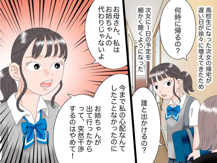 画像3: 正反対の性格の姉妹