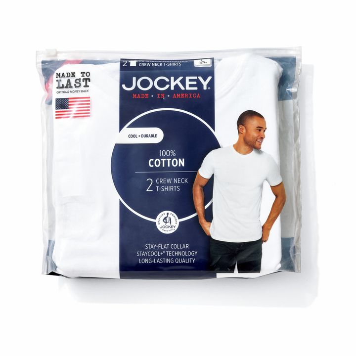 JOCKEYのアメリカ製2パックアンダーTシャツ
