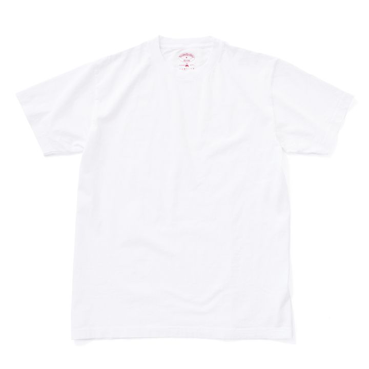 Brooks Brothersのコットン2パッククルーネックTシャツ