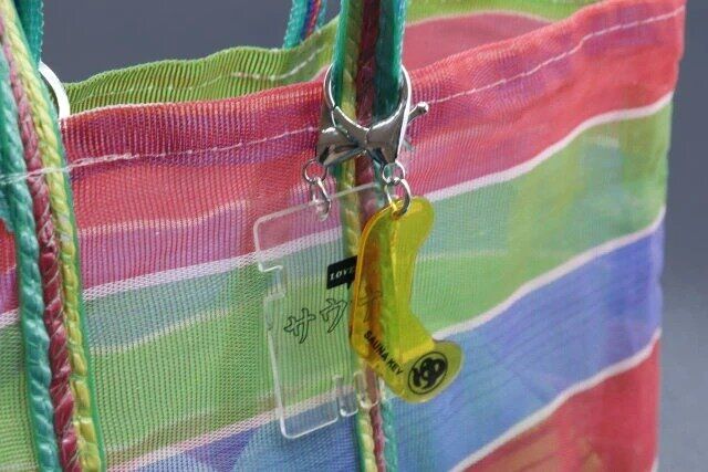 ダイソー サウナキーホルダー 使用例