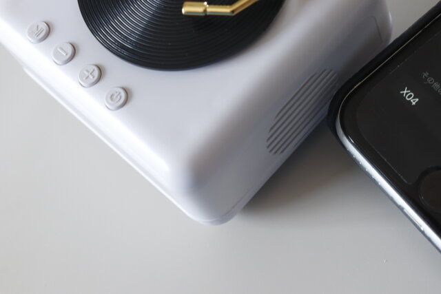 ダイソー レトロスピーカー（レコードプレーヤー型） 音質