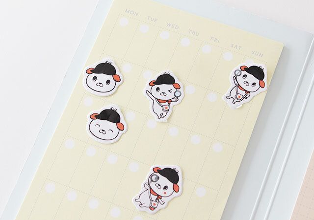 キャンドゥ ワンドゥフレークシール 使用例