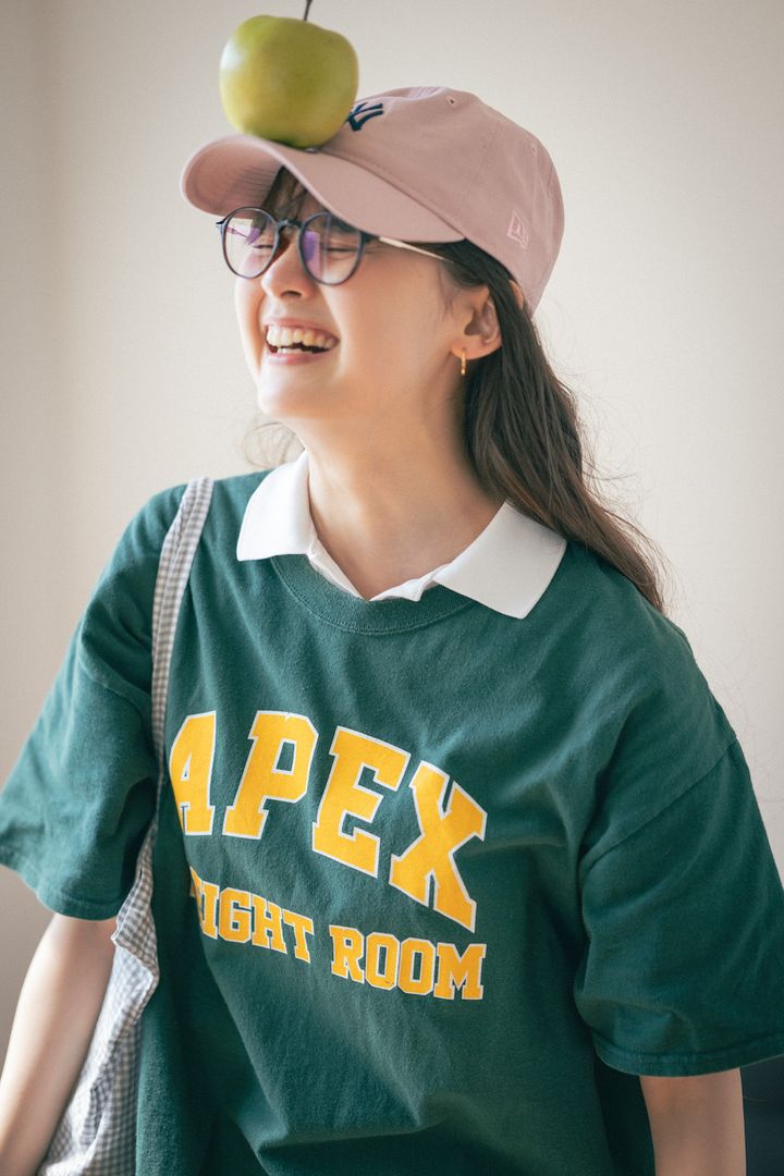 ワザありTシャツコーデ。ポロシャツの襟を見せるだけでグッとこなれる！【FUDGE FRIEND おしゃれさんの毎日コーディネート vol.416｜うさみ】