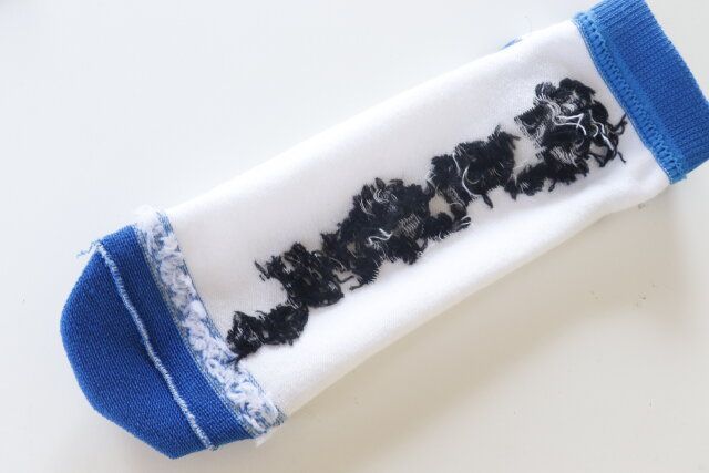 セリアのクオリティの高い龍角散 靴下