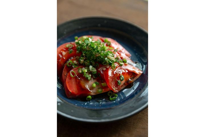 トマトの旨味が際立つ“冷やしトマトオイスター味”