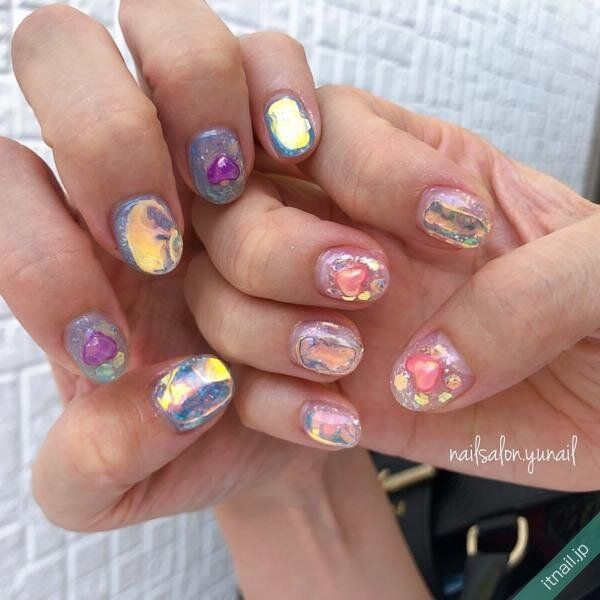 YUNAILが投稿したネイルデザイン [photoid:I0102367] via Itnail Design (738377)