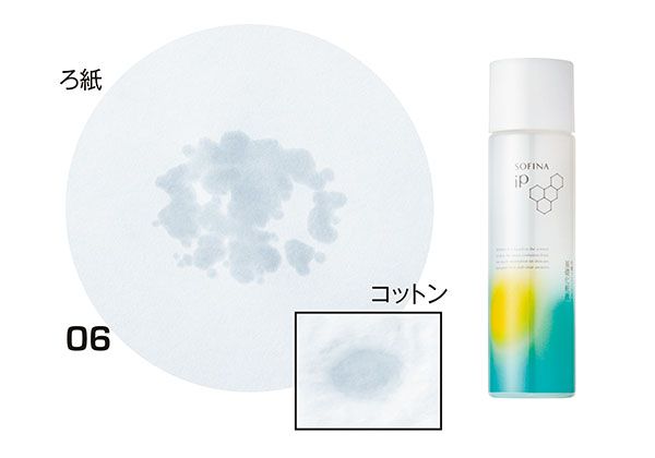 06：ソフィーナ iP／ろ紙、コットン